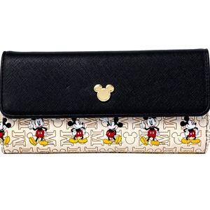 Loungefly Disney Mickey Mouse Hardware Flap Wallet Snap closure Wallet